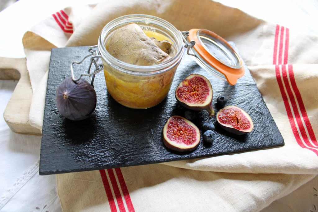 reectte de tartelettes de foie gras et figues