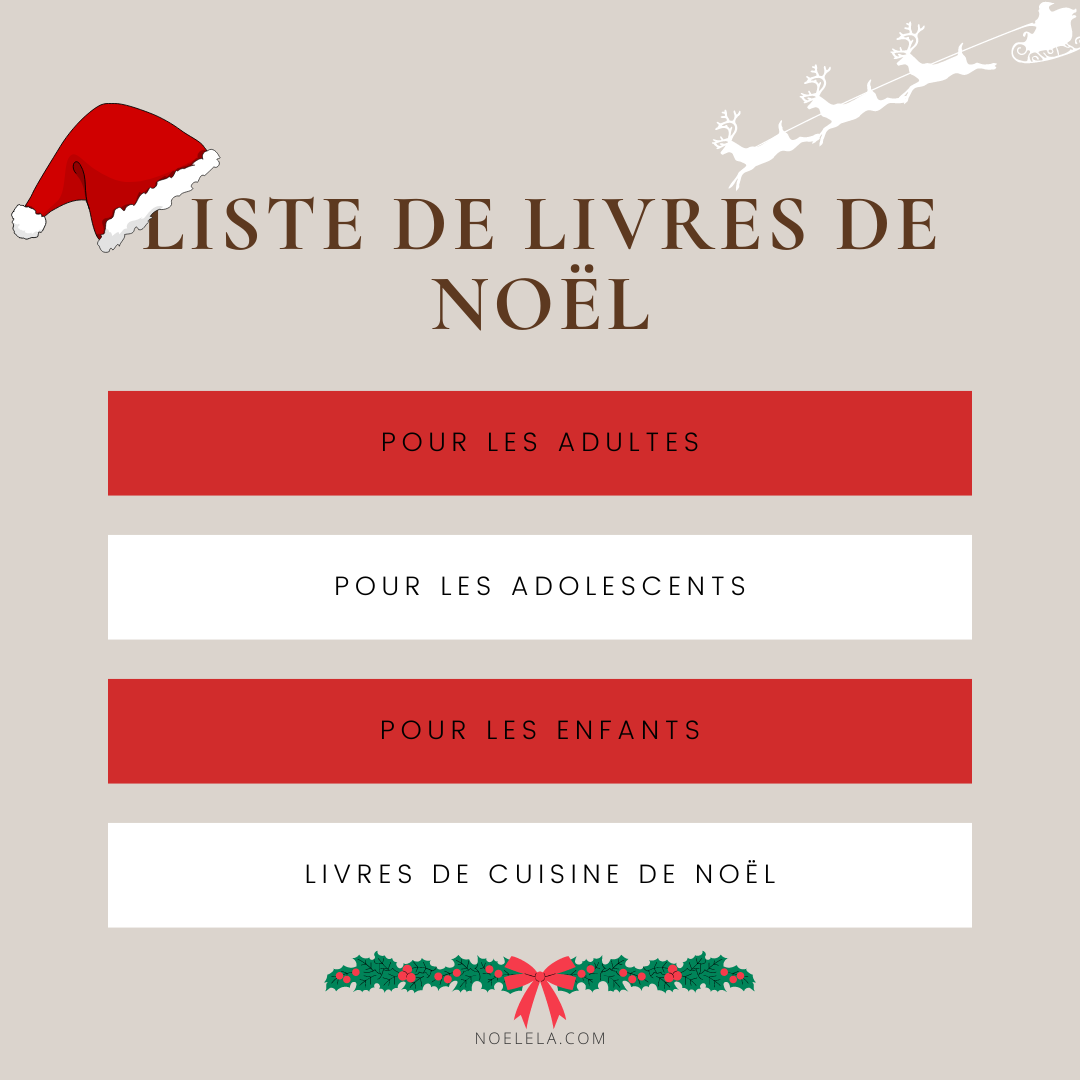 liste de livres de noël