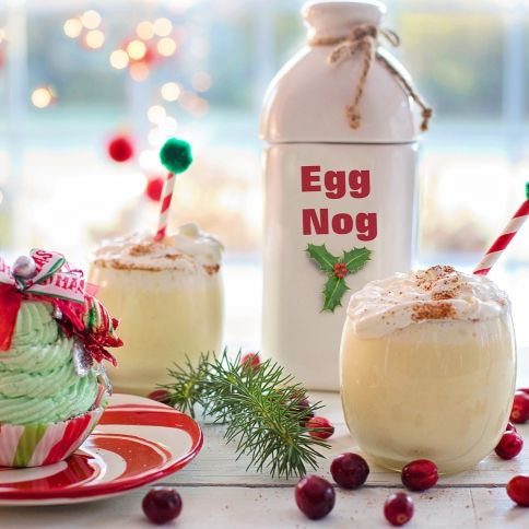 Recette de lait de poule, ou « eggnog »