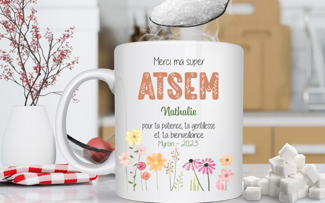 Idée de cadeau de Noël chaleureux pour les Atsem