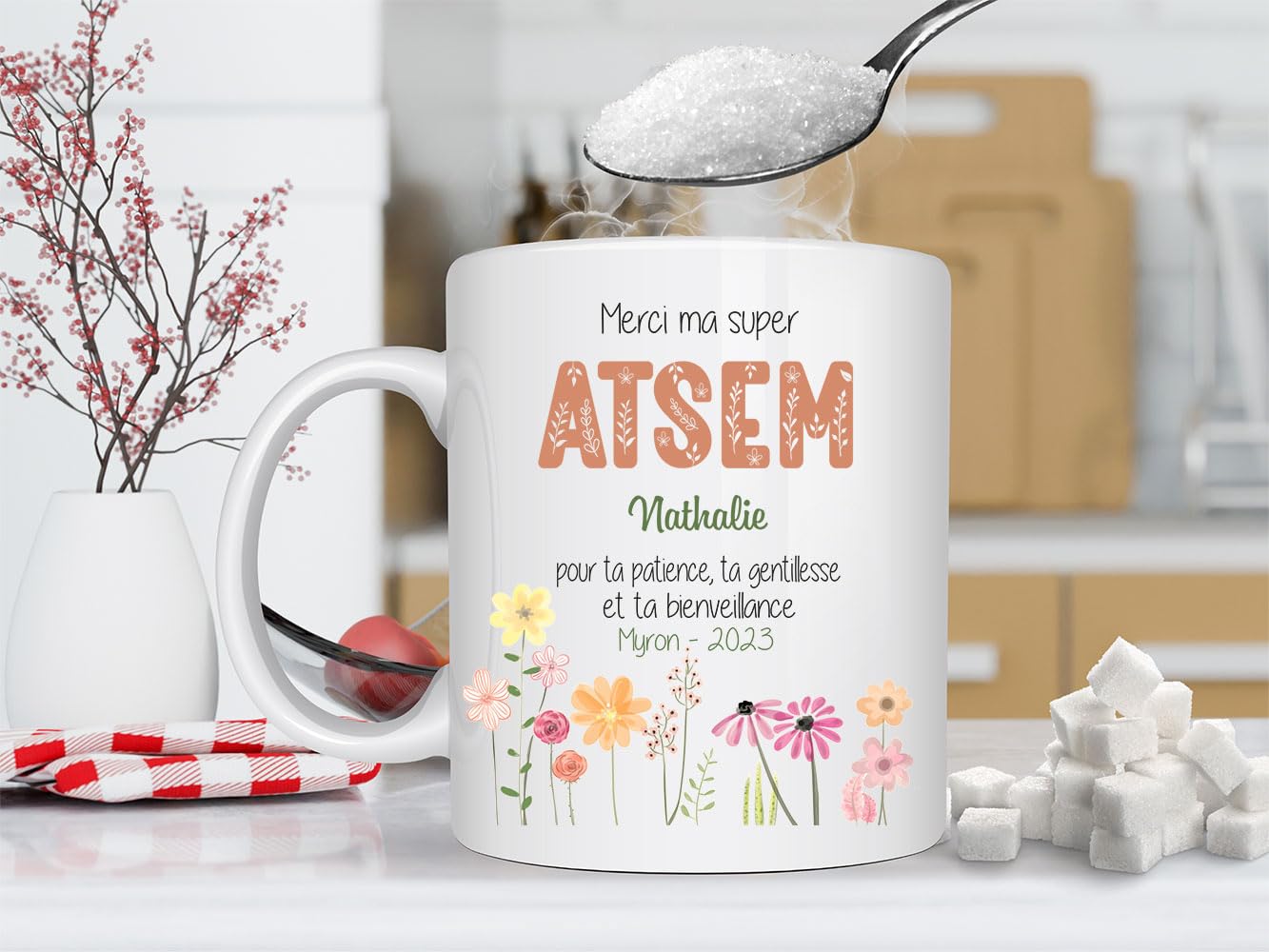 Idée de cadeau de Noël chaleureux pour les Atsem