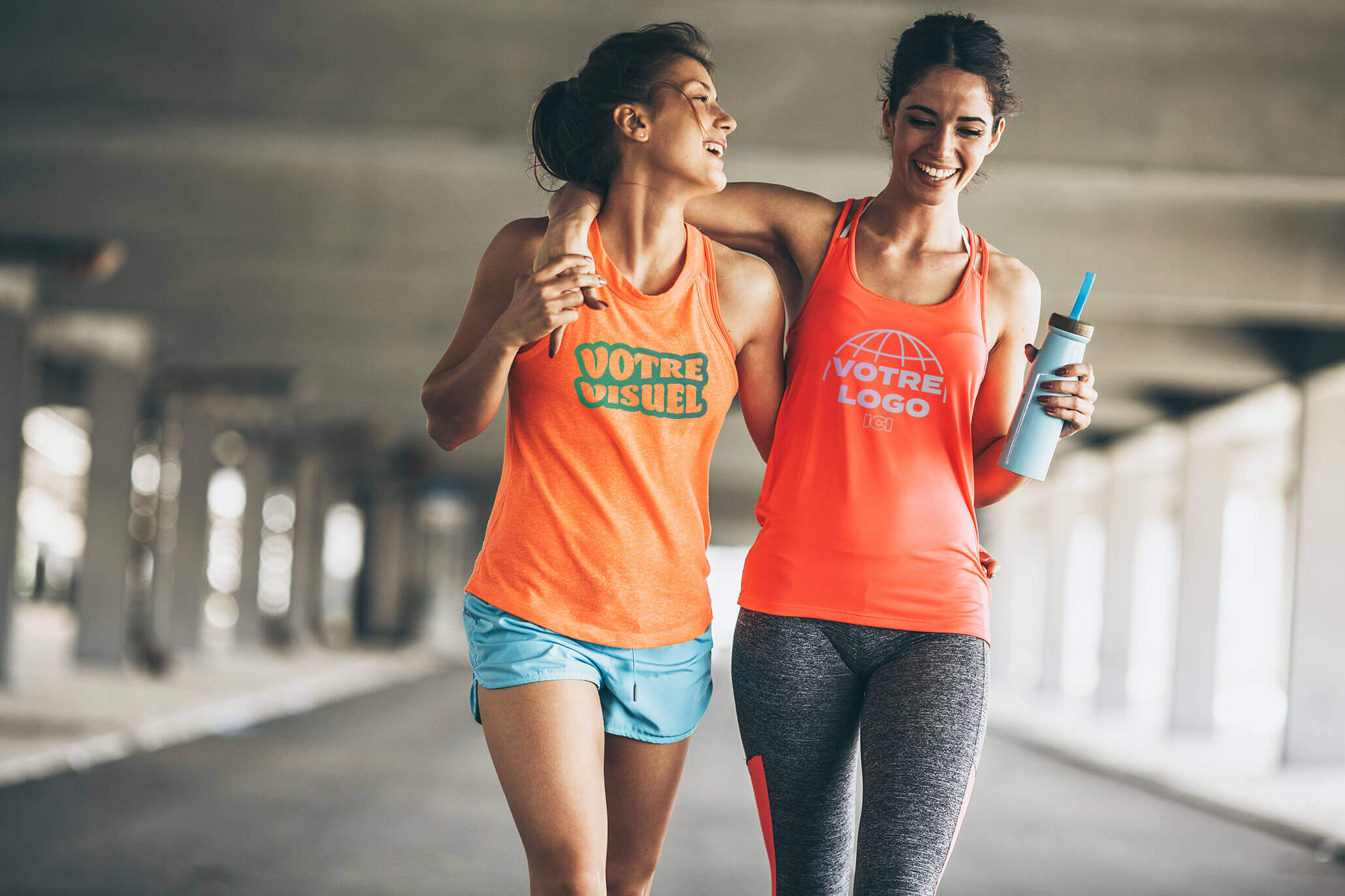 Débardeurs personnalisés pour le running